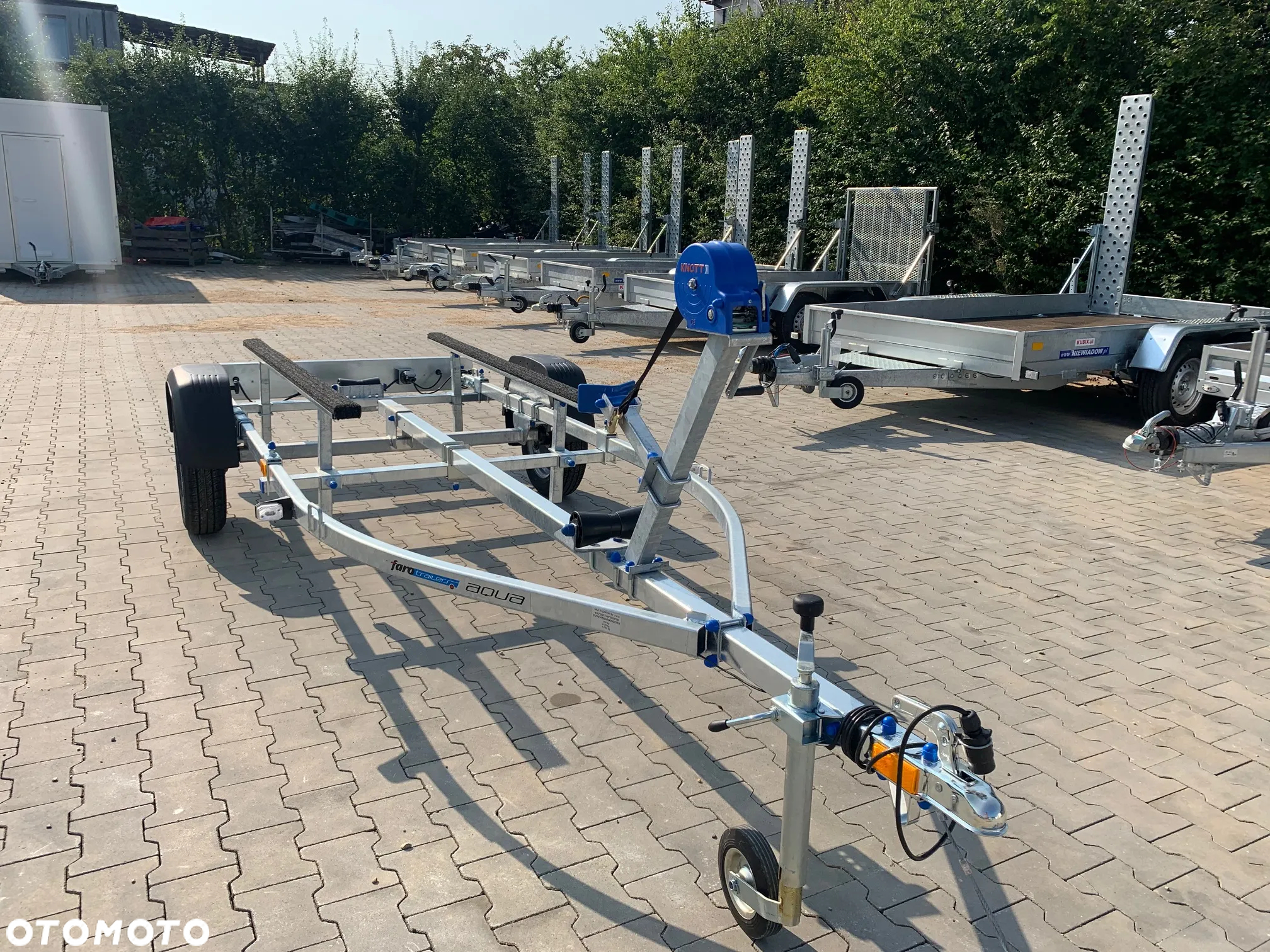 Faro PRZYCZEPA PODŁODZIOWA AQUA, do 5m 750 kg, lekka, DOSTAWA! - 5