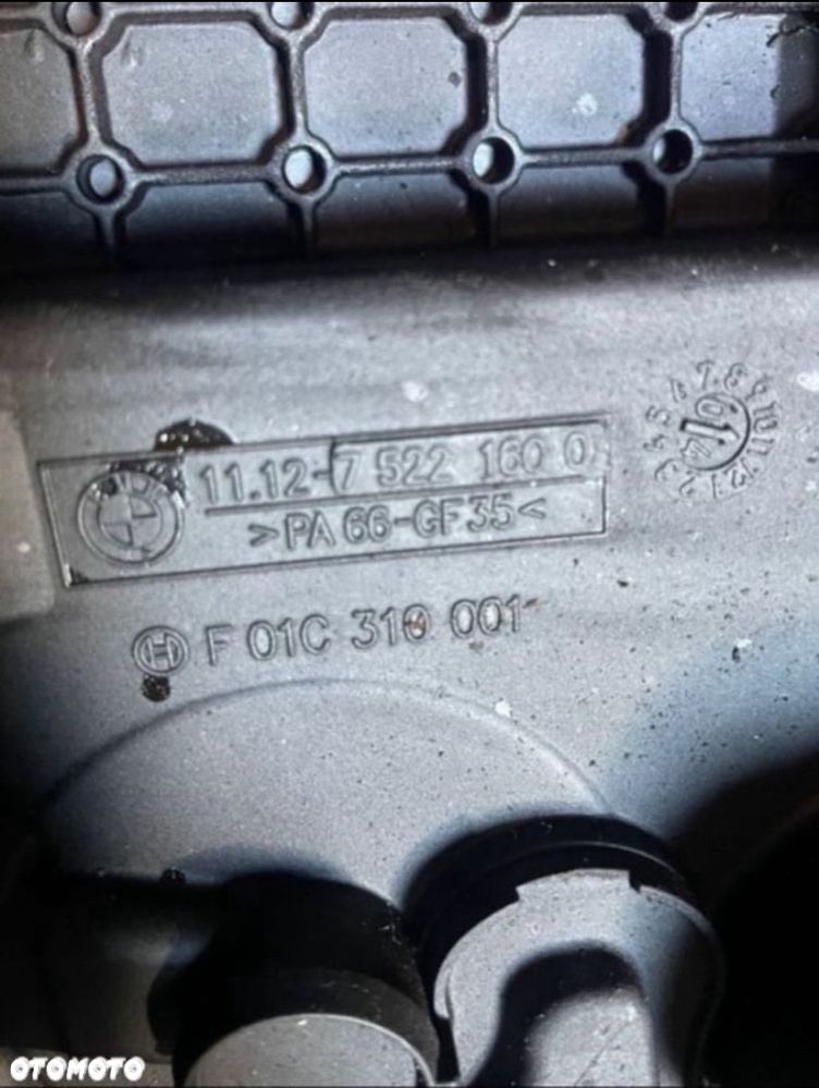 Pokrywa zaworów 7522160 bmw 7 e65 e66 - 3