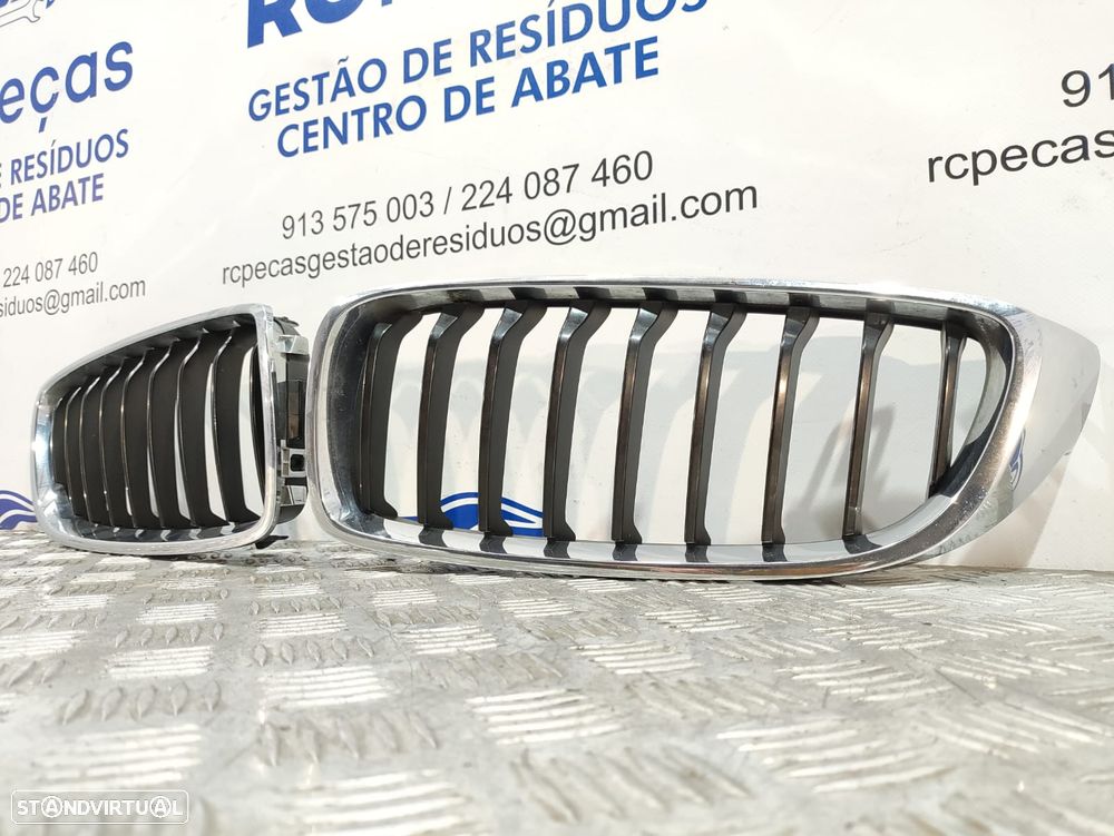 Grelha Frente Frontal Original BMW Serie 4 F32 F33 F36 7294818 7294817 - 2