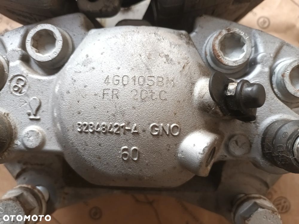 Zacisk hamulcowy przód Audi A6 C7 4G Lift TRW 0508/A 4G0105BM 4G0106BM 28km - 8