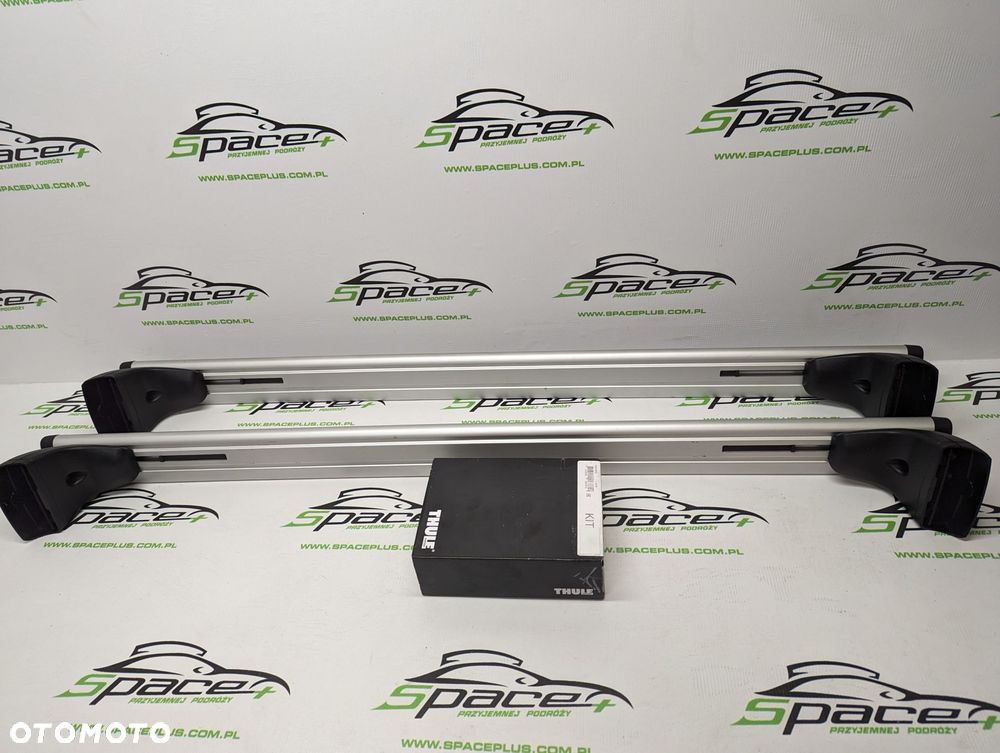 Bagażnik dachowy Thule: belki 961 + Kit dopasowujący 183031 + Stopy 751 - 4