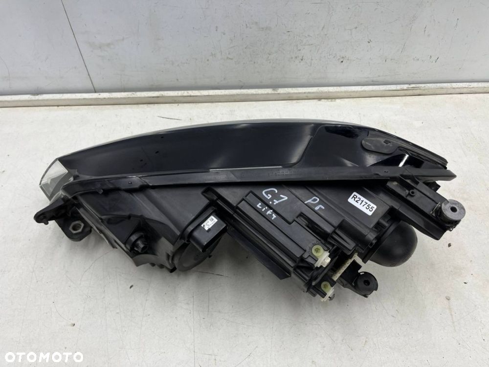 Lampa reflektor VW Golf VII 7 LIFT 16-20r. prawa przednia H7 H9 zwykła prawy przód EUROPA 5g1941006d - 10