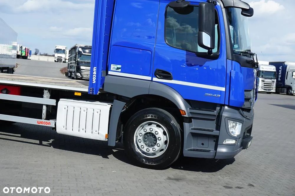 Mercedes-Benz ACTROS / 2543 / ACC / E 6 / PEŁNY ADR / PLATFORMA / ZAWIESIE POD WÓZEK - 18