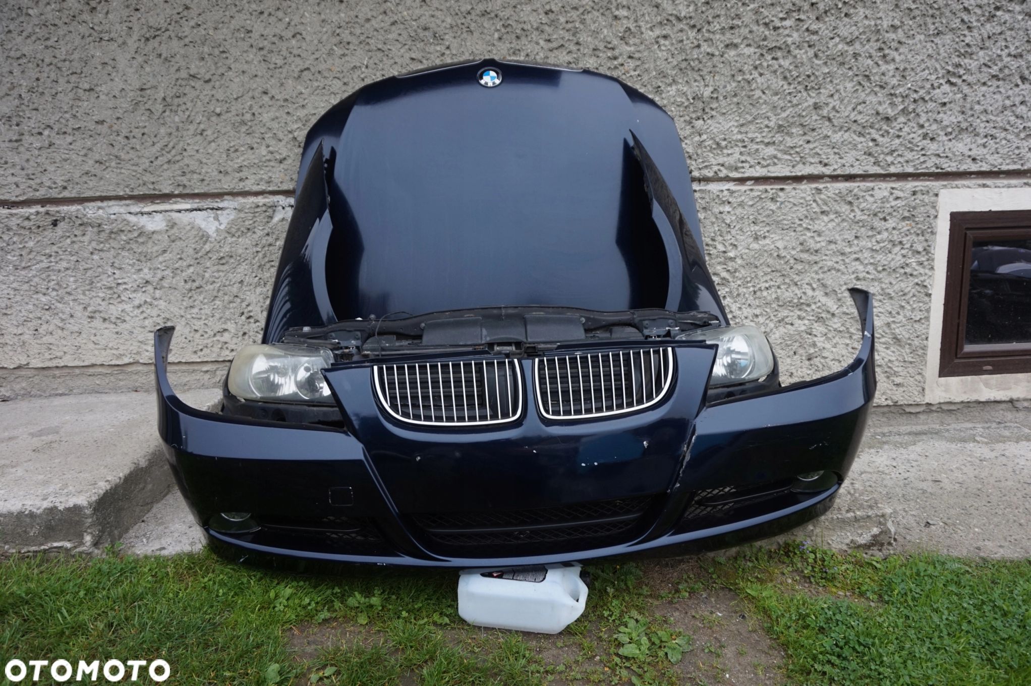 ZDERZAK MASKA LAMPA KOMPLETNY PRZÓD BMW 3 E90 E91 - 1