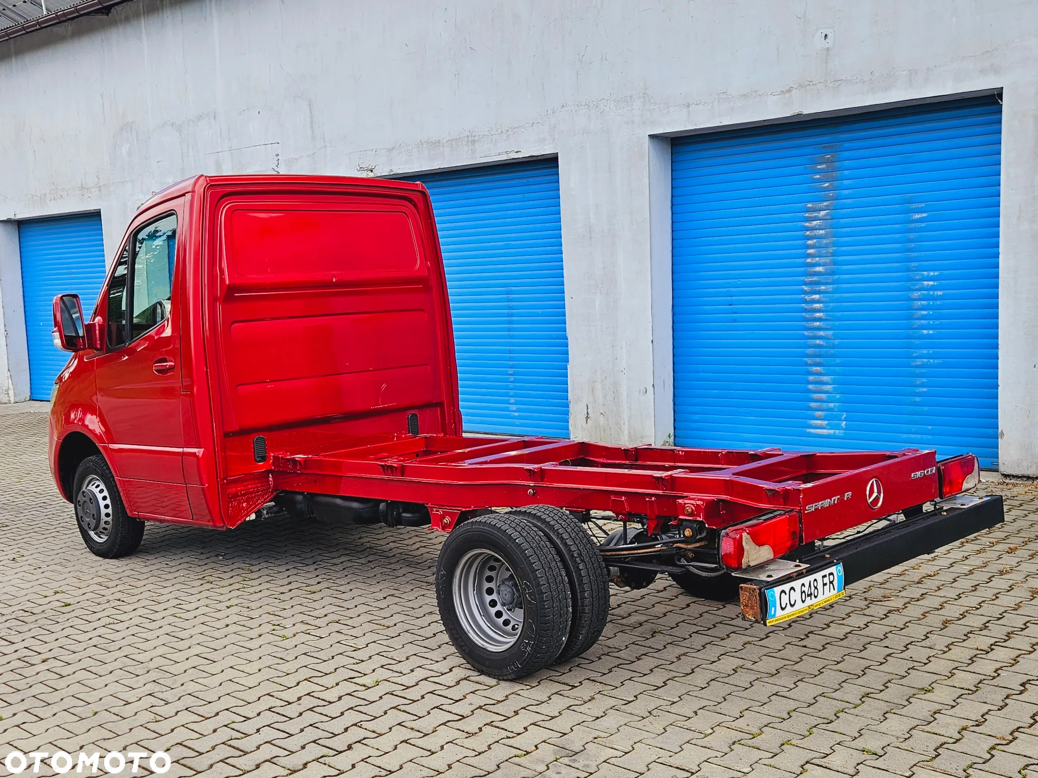 Mercedes-Benz Sprinter 416 CDI Rama Pod Zabudowę! Wywrotka Kiper skrzynia Kontener  ! - 6