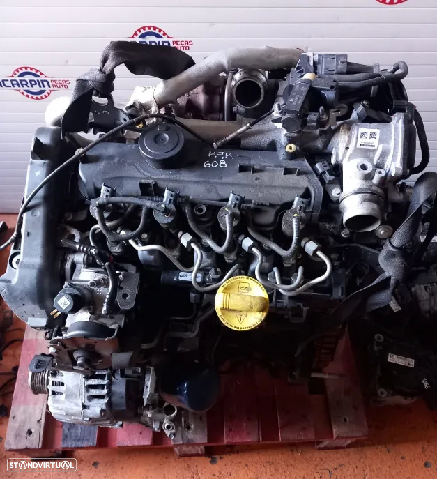 Motor Renault Clio IV/Captur 1.5 Dci Ref: K9K608 - 2