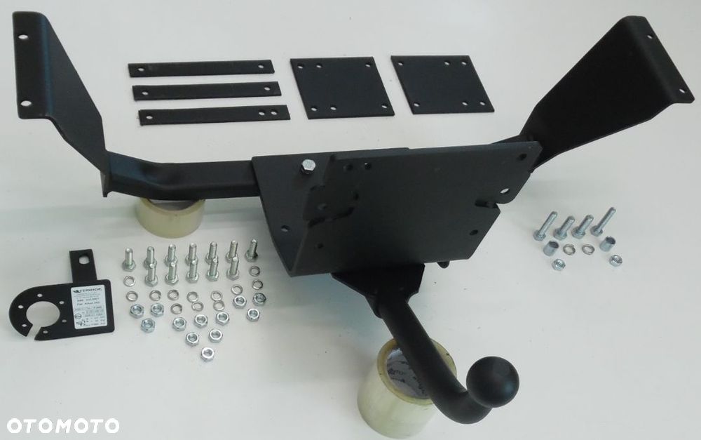 Hak Holowniczy Wiązką 7 pin do Fiat Albea 4 Drzwi Sedan od 2001 do 2010 BEZ CIĘCIA ZDERZAKA