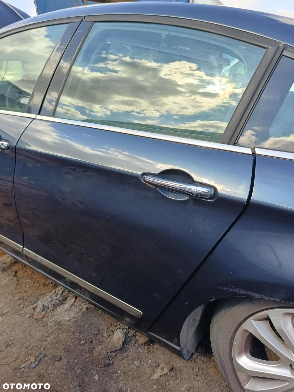Citroen C5 X7 gen 3 08-17 DRZWI LEWE TYLNE TYŁ kod lakieru KGNC - 4