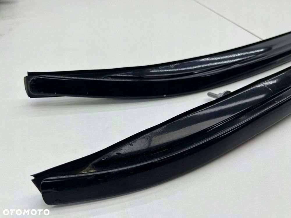BMW X3 F25 RELINGI DACHOWE CZARNY POŁYSK KOMPLET 8047359 8047360 - 2