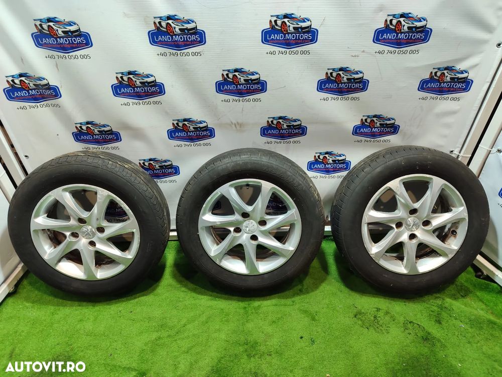JANTE ALIAJ R15 4x108 PEUGEOT ( 3 BUC.) PEUGEOT 208 COD 185/65 R15 / 6J15CH4-23 - 1