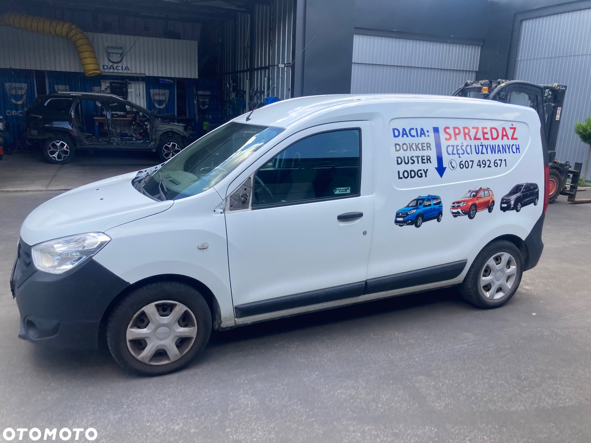 DACIA DOKKER  KAROSERIA KASTA BUDA ĆWIARTKA PAS TYLNY PODŁUŻNICA BŁOTNIK TYLNY DACH Wwa - 7