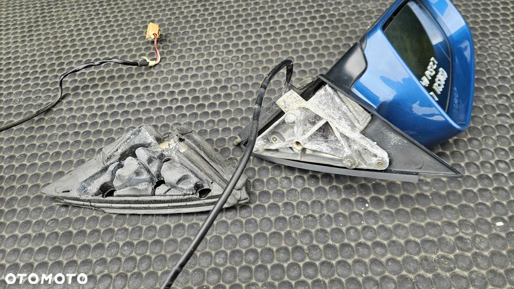 Lusterko Lusterka Zewnętrzne LZ5W Niebieskie Lewe Prawe Audi A4 B6 B7 5 pin Europa - 16