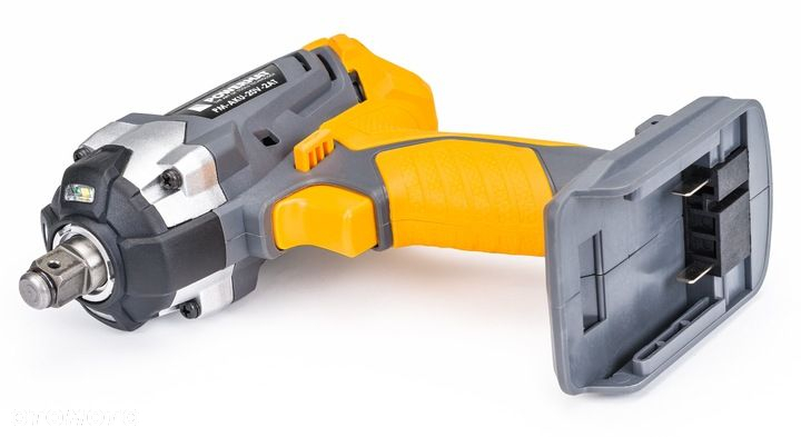 KLUCZ UDAROWY AKUMULATOROWY 20V 350NM 1/2" ADAPTER WALIZKA 4 NASADKI DO KÓŁ - 10