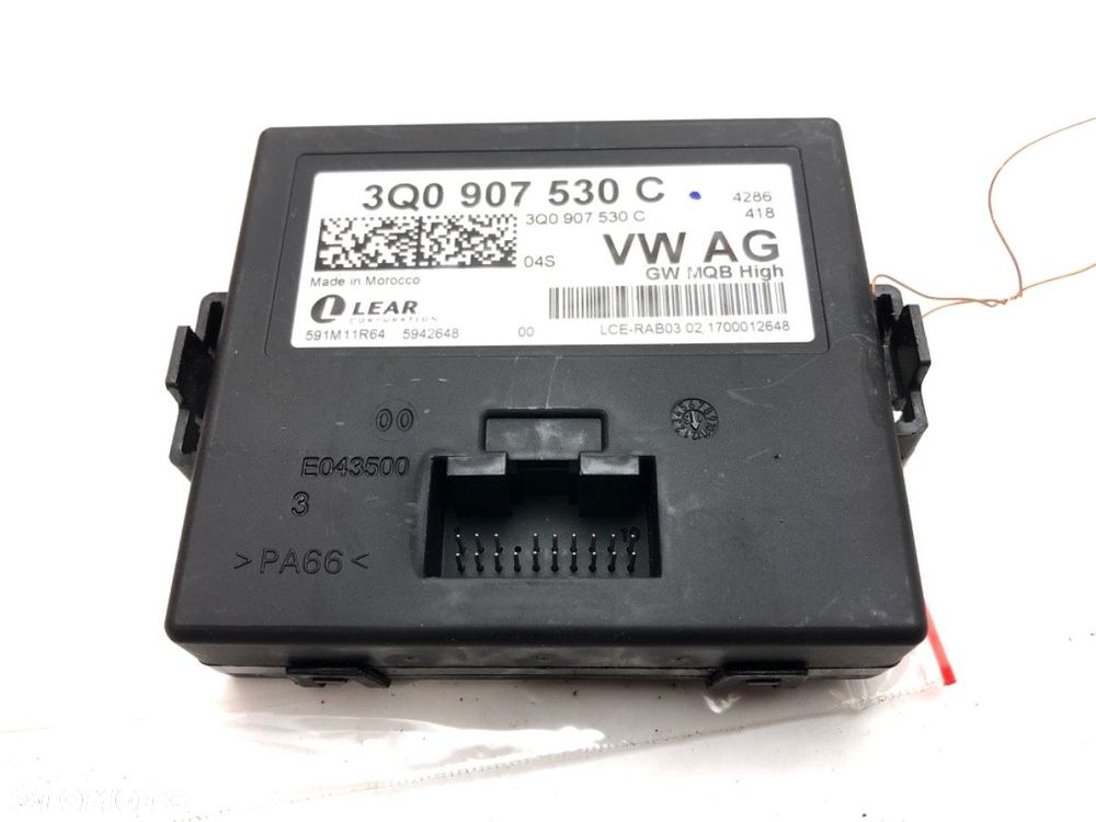 MODUŁ GATEWAY  SKODA OCTAVIA III (5E3, NL3, NR3) 2012 - 2022 1.4 TSI 110 kW [150 KM] benzyna 2014 - - 1