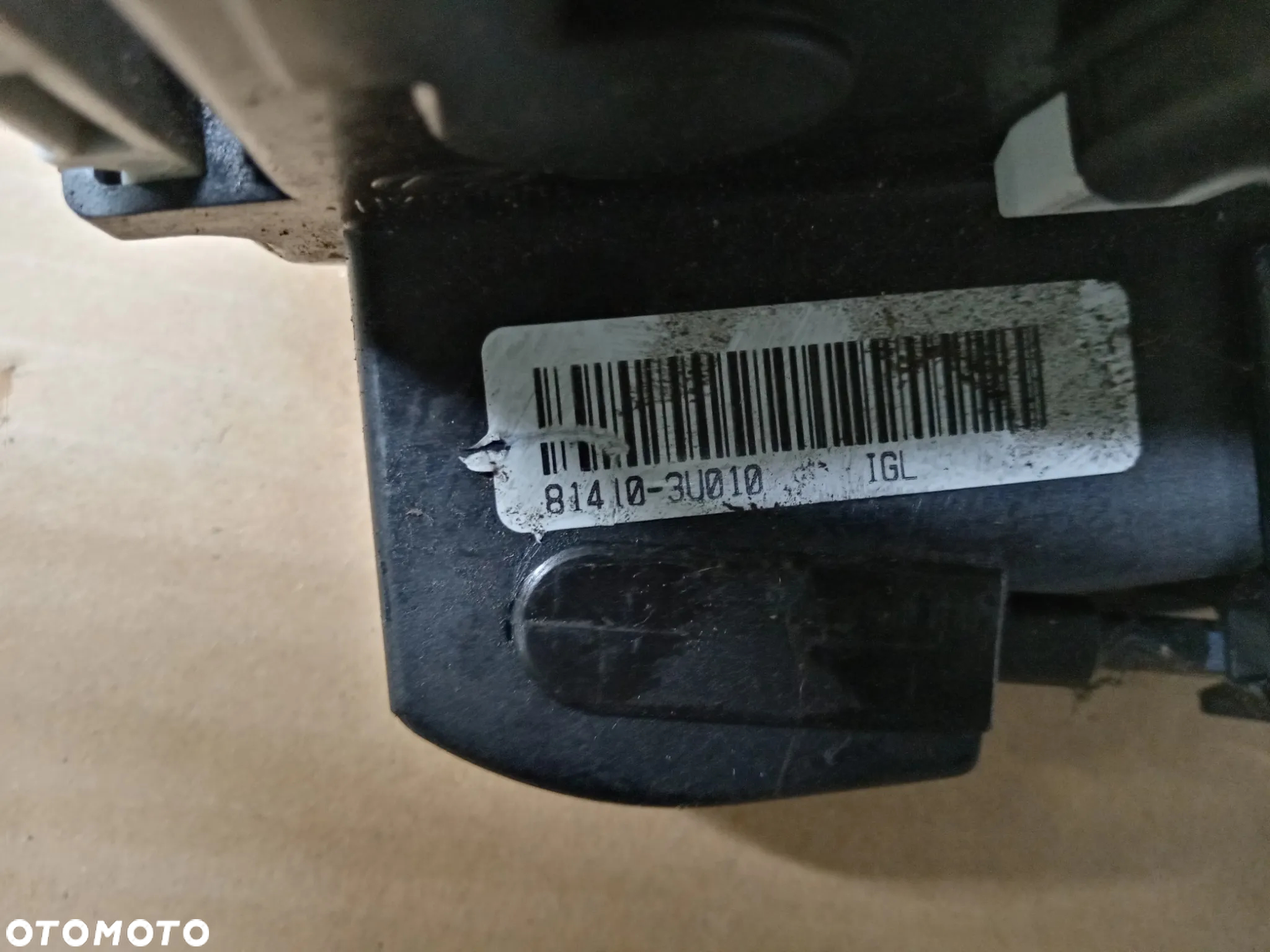 Zamek lewy tył tylny lewy 7 PIN Kia Sportage III 3 81410-3U010 - 7