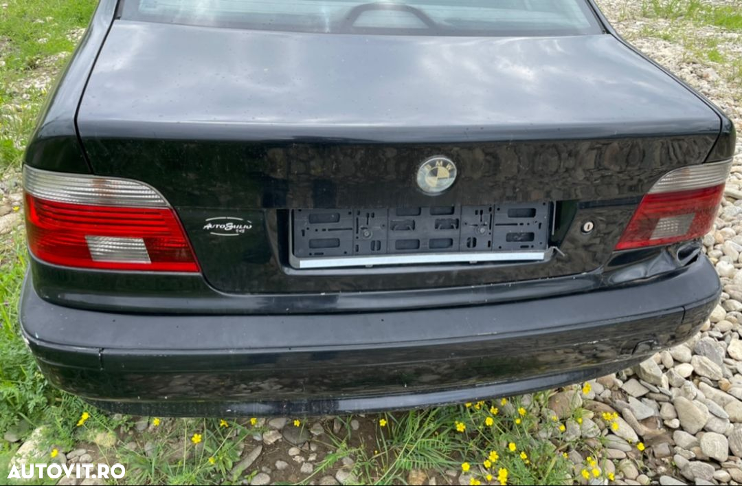 piese bmw e39 Facelift 520d 2002 telefon interior panouri mahon trimuri motor cutie volanta ambreaj radiator jante roti R 16 17 5x120 alutec  capota bara aripa far usa ceasuri bord - 19