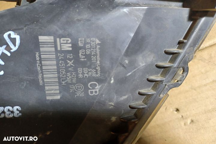 Far stanga 24451052LH Opel Zafira B [2005 - 2010] Minivan 5-usi 1.6 M - 2