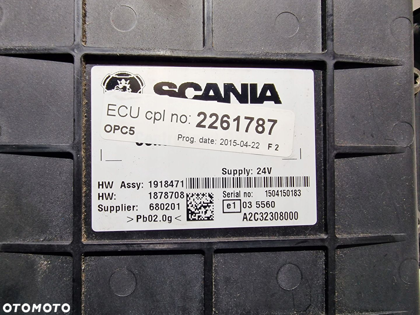 Sterownik Moduł Skrzyni Retardera OPC 5 Scania R 2261787 1918471 - 3