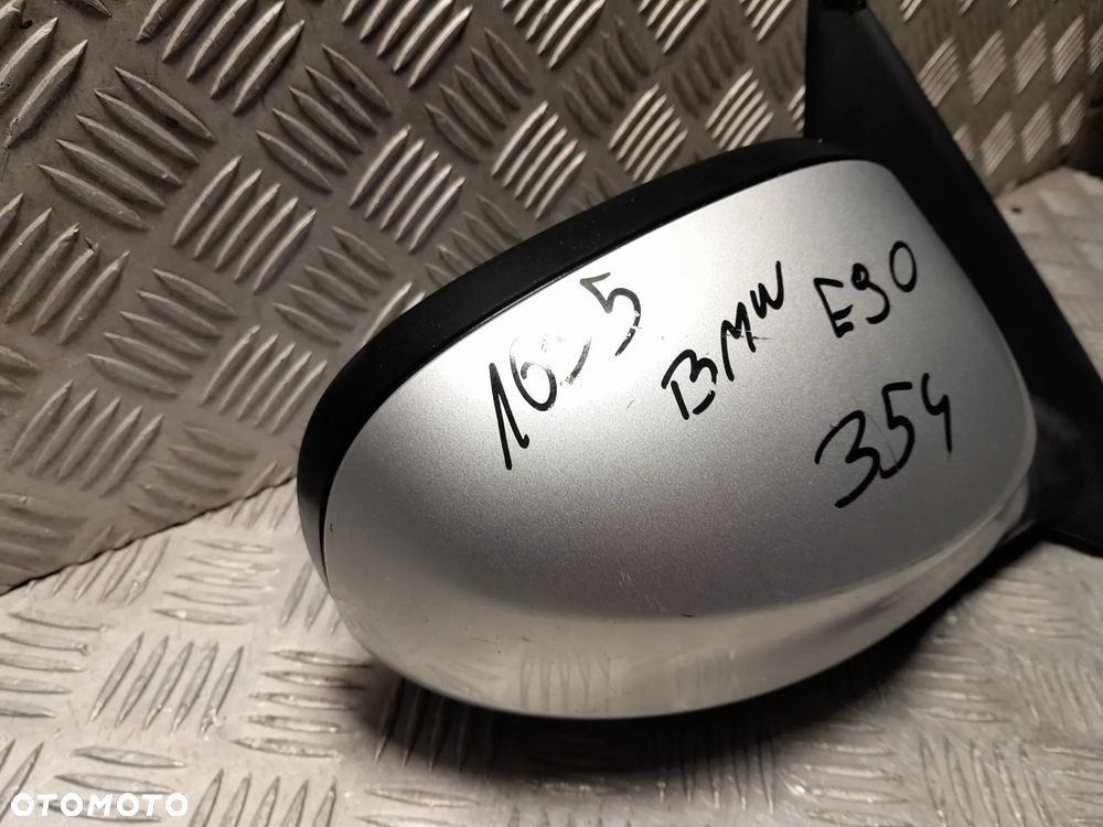 BMW E90 LUSTERKO PRAWE PRZEDNIE PRAWY PRZÓD KOLOR: 354 - 7