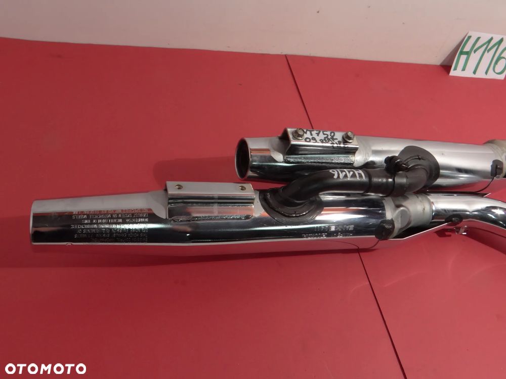 H116  HONDA VT SHADOW 750  TŁUMIK WYDECH KOLEKTOR SANKEI2411  HONMFE0750 - 10