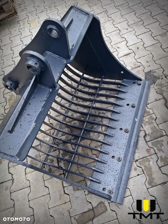 Łyżka 100cm przesiewowa do koparko-ładowarki JCB 3CX 4CX, CAT, Komatsu, New ażurowa przesiewająca - 3