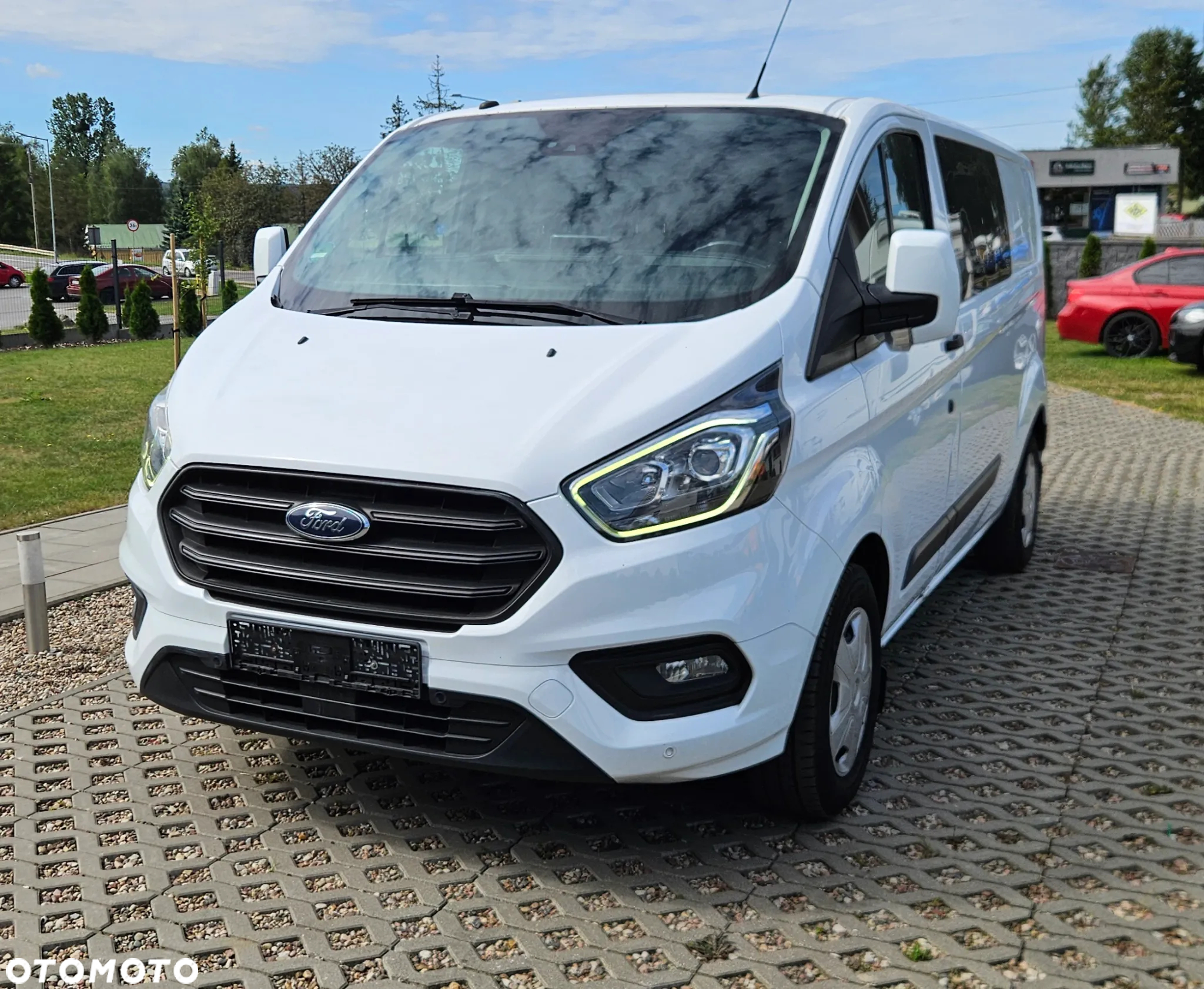 Ford Transit Custom 2.0d 170KM L2 Long 6 osobowy brygadówka bogate wyposażenie - 20