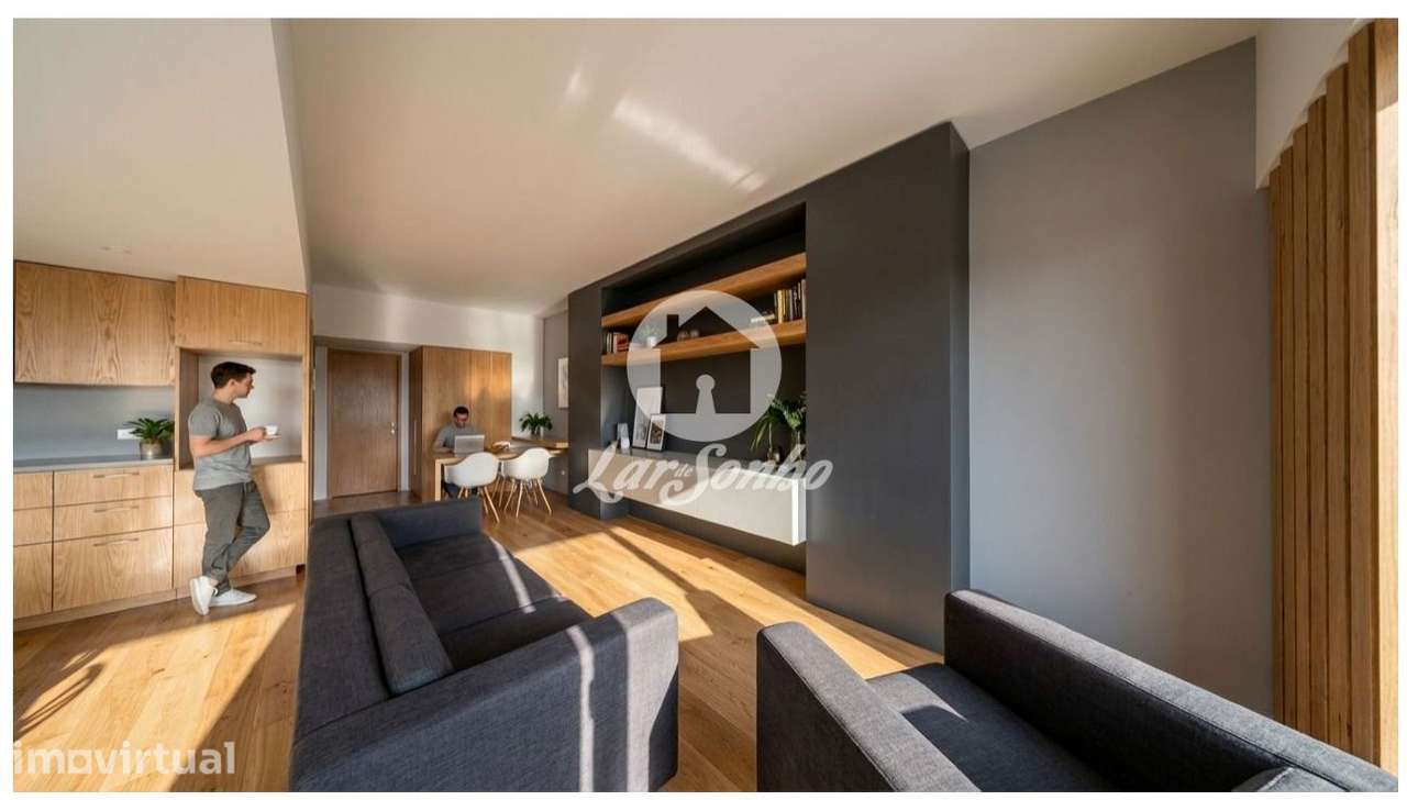 APARTAMENTO T2 JUNTO ÀS UNIVERSIDADES DE BRAGA - Grande imagem: 2/27