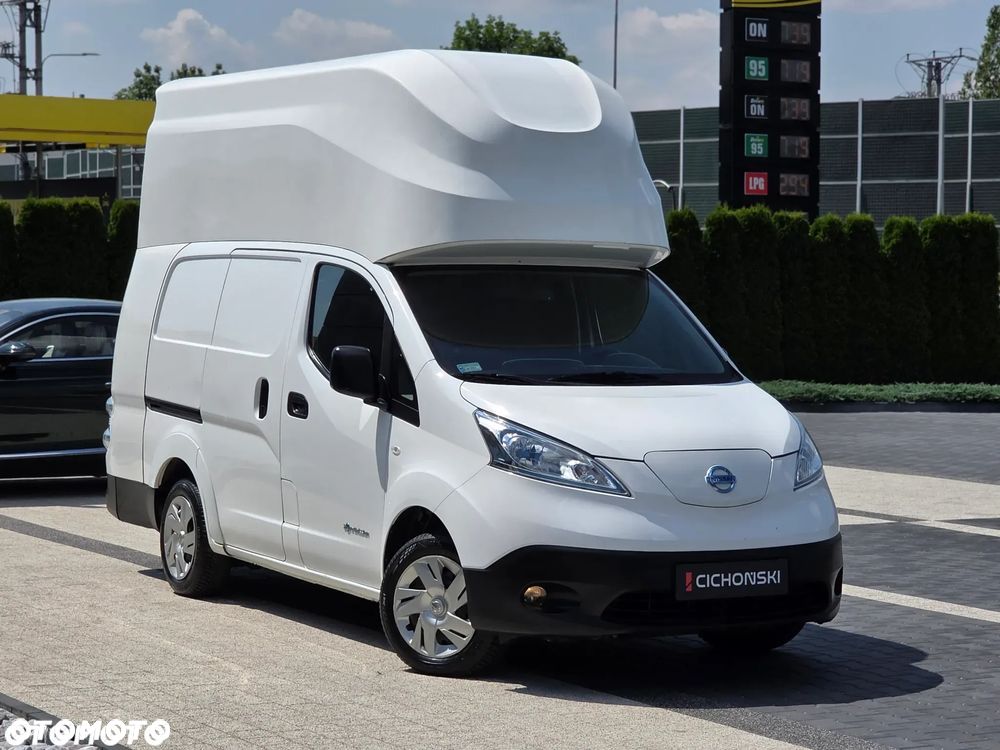 Nissan NV 200 Electric InPost e-NV200 XL VOLTIA I BEZWYPADKOWY z Polskiego Salonu I Ładny Egzemplarz I Serwisowany I Pełna Faktura Vat 23% - 35