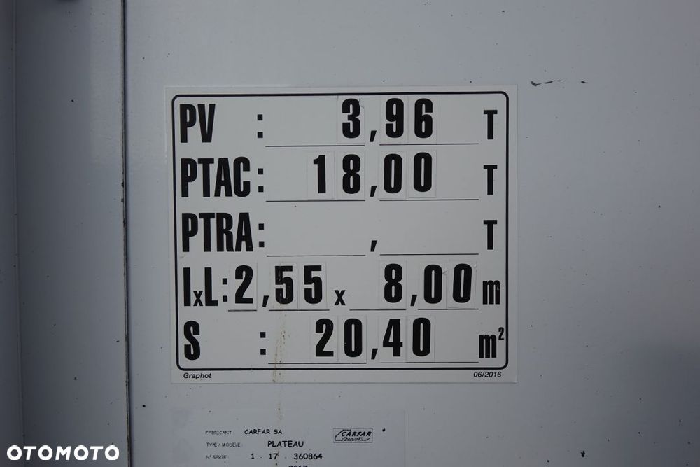 DAF XF 460 6x2 / EURO6 / AUTOMAT / INTARDER / HDS X-HIDUO 188 B-2/ ZABUDOWA SKRZYNIA BURTOWA + PRZYCZEPA LECITRAILER - 29
