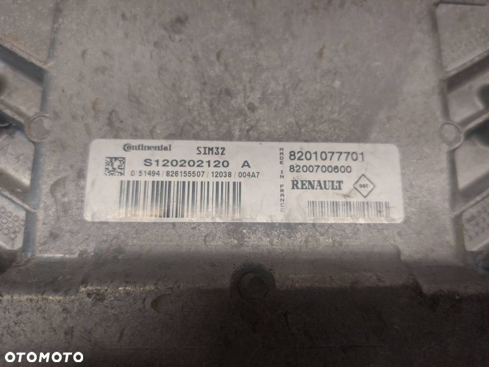 ZESTAW STARTOWY RENAULT CLIO III LIFT 1.2 TCE 8201077701 - 2