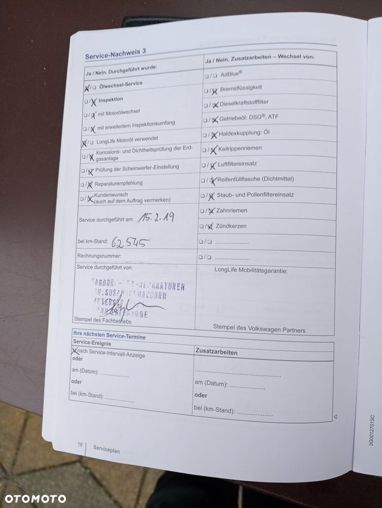 Volkswagen Touran 2.0 TDI SCR (BlueMotion Technology) DSG Comfortline - 34