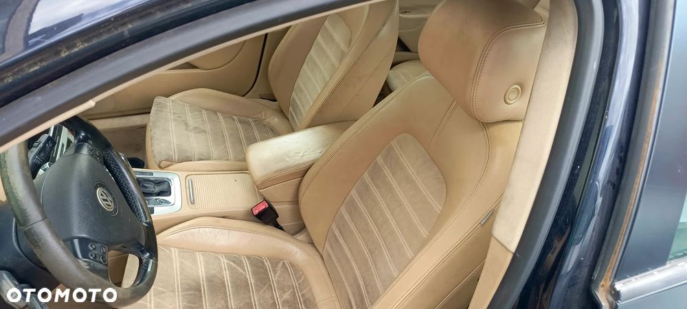 FOTEL FOTELE VW PASSAT B6 SEDAN SKORA ALCANTARA MONITORY - 2