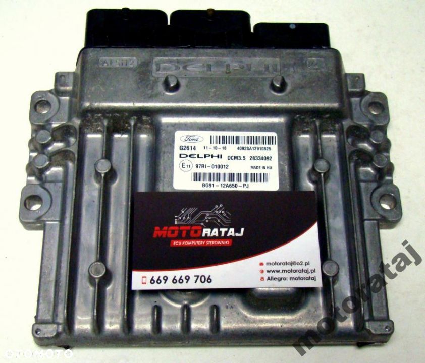 KOMPUTER FORD BG9112A650PJ DCM3.5 DELPHI - 1