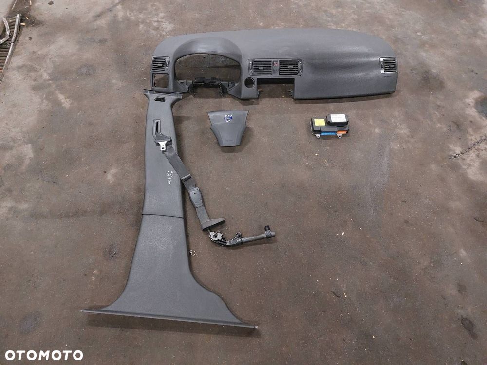ZESTAW AIRBAG POSTRZAŁOWY VOLVO S40 II 30615725 30615716 8697679 30615569 - 1