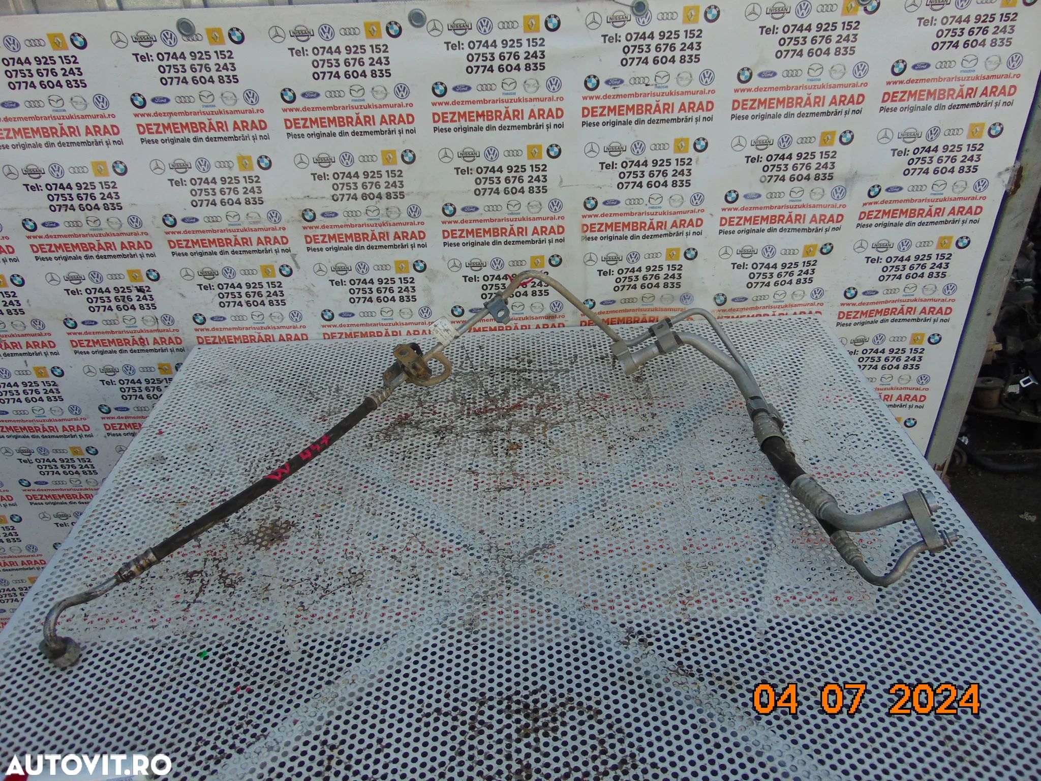 Conducta clima Mercedes Vito w447 Viano v Class  cod a ansamblu conducte clima - 1