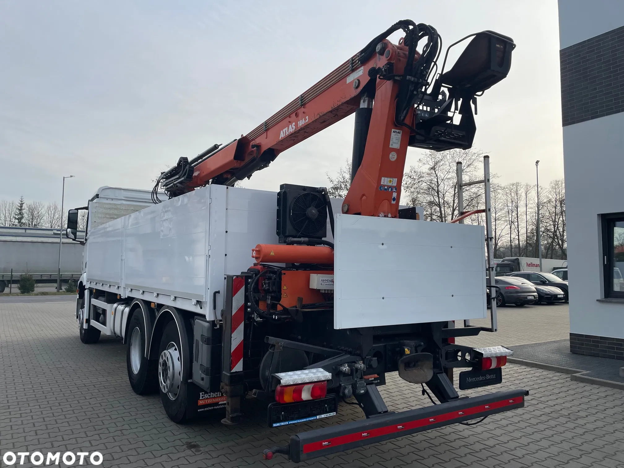 Mercedes-Benz Arocs 2545, HDS ATLAS 186.3 - PILOT - 8