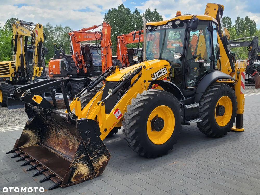 JCB 4CX / dżojstik / 4400h / bogate wyposażenie / sprowadzona / - 7