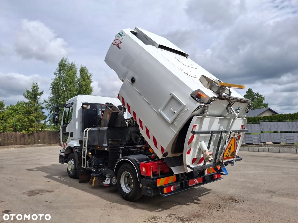 Renault Midlum 220 Zamiatarka Johnston VS500 Szczotki L/R Obie Strony Napęd Hydrostatyczny 2012r - 11