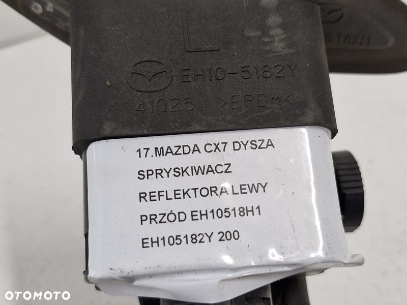 MAZDA CX7 DYSZA SPRYSKIWACZ REFLEKTORA LEWY PRZÓD EH10518H1 EH105182Y - 6