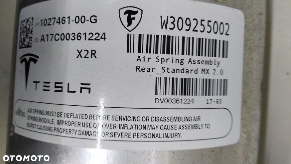 TESLA X AMORTYZATOR TYLNY ORG SŁUPSK - 2