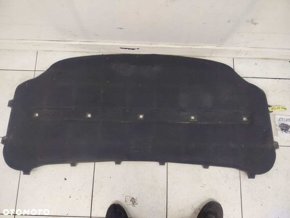 volkswagen touran i lift 06r- wygłuszenie wyciszenie podbitka maski+spinki - 1