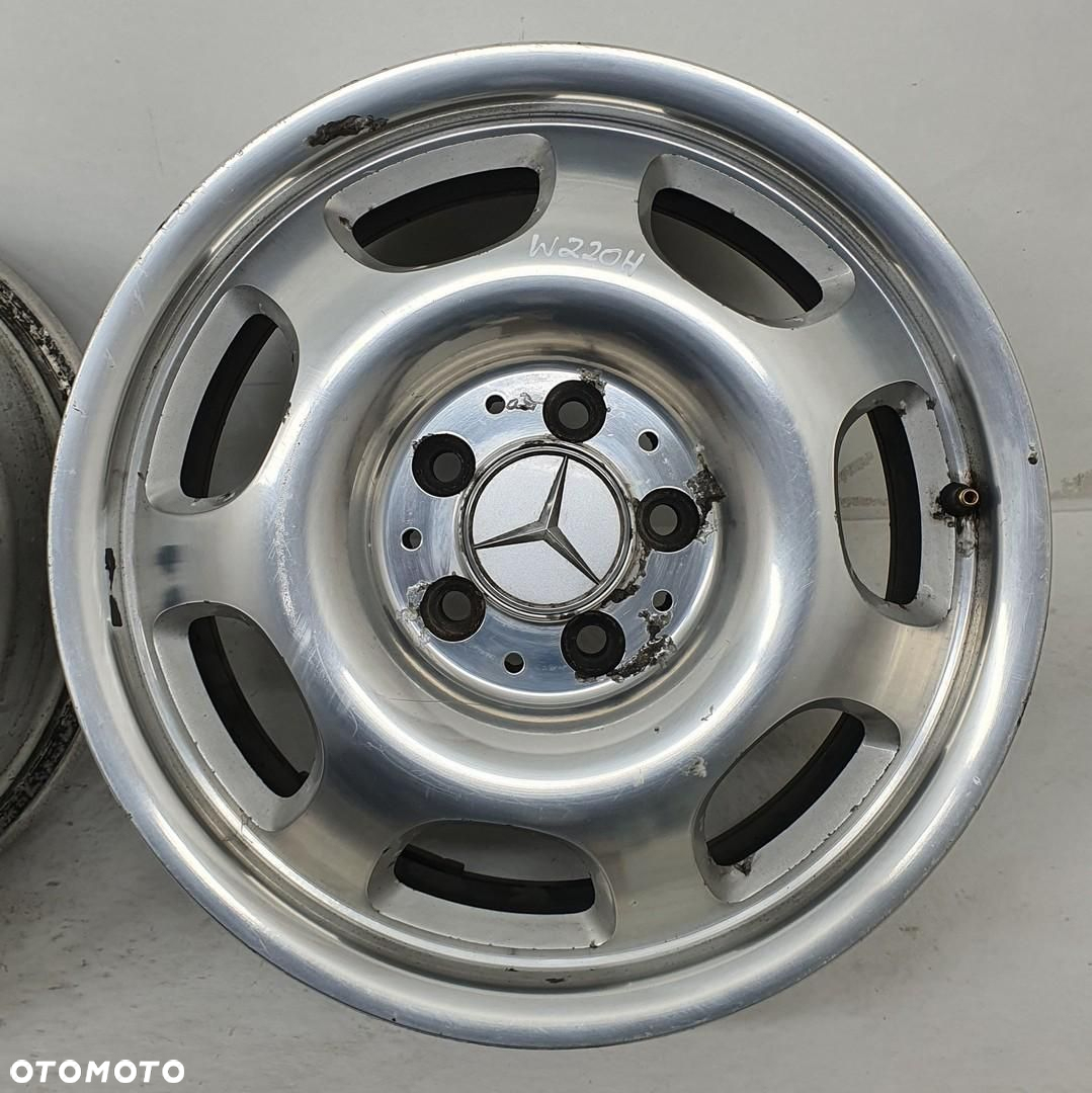 ALUFELGI FELGI 16 7.5J ET46 5X112 MERCEDES W220 A2204010002 4SZT KOMPLET - 5