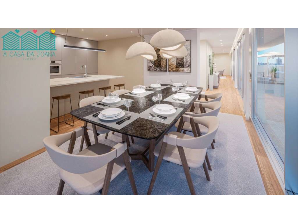 Apartamento T3 com Lugares de Garagem em Aveiro - Grande imagem: 3/20
