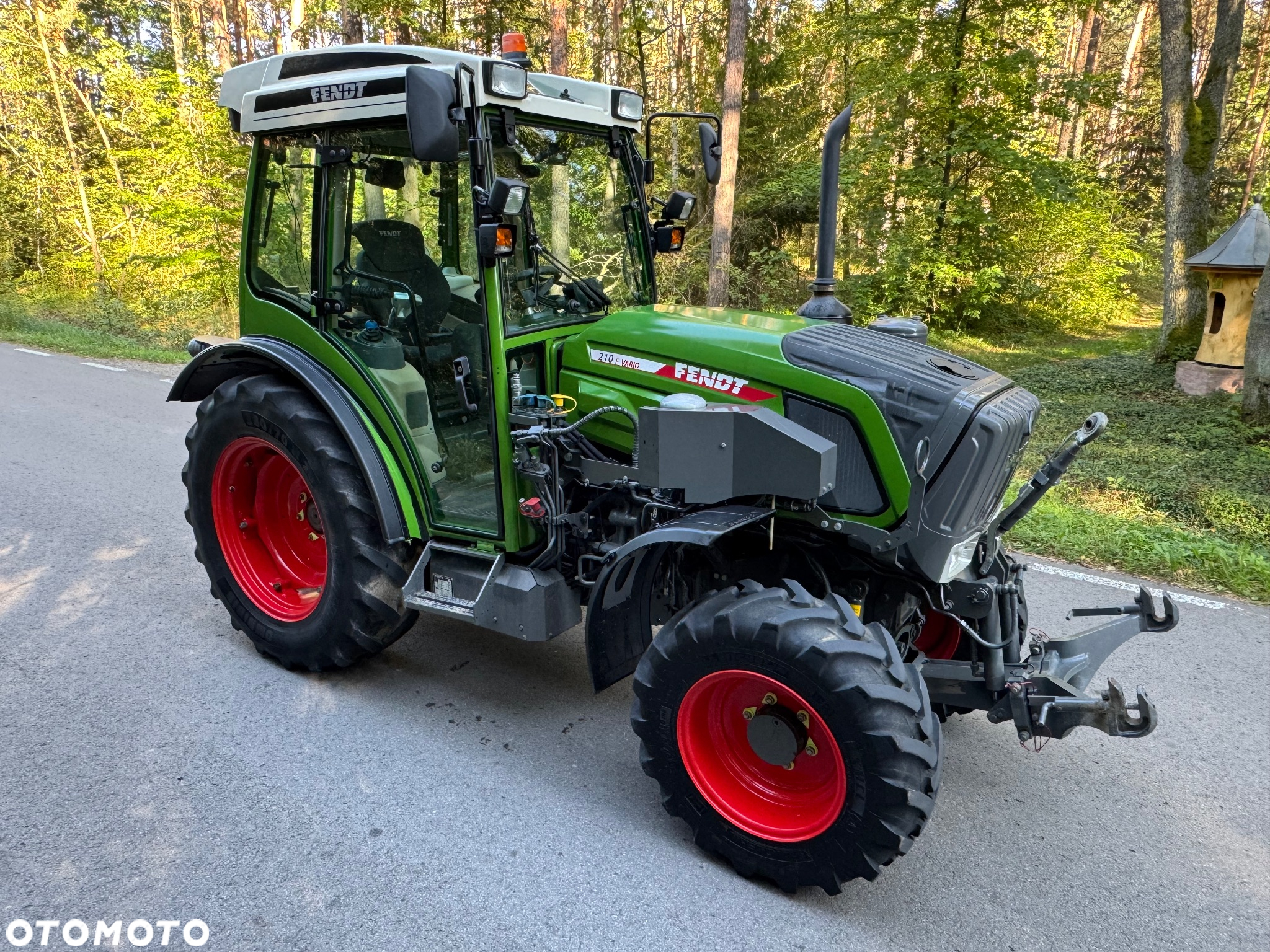 Fendt 210 F Sadowniczy 4x4 Sadownik Super Stan - 16