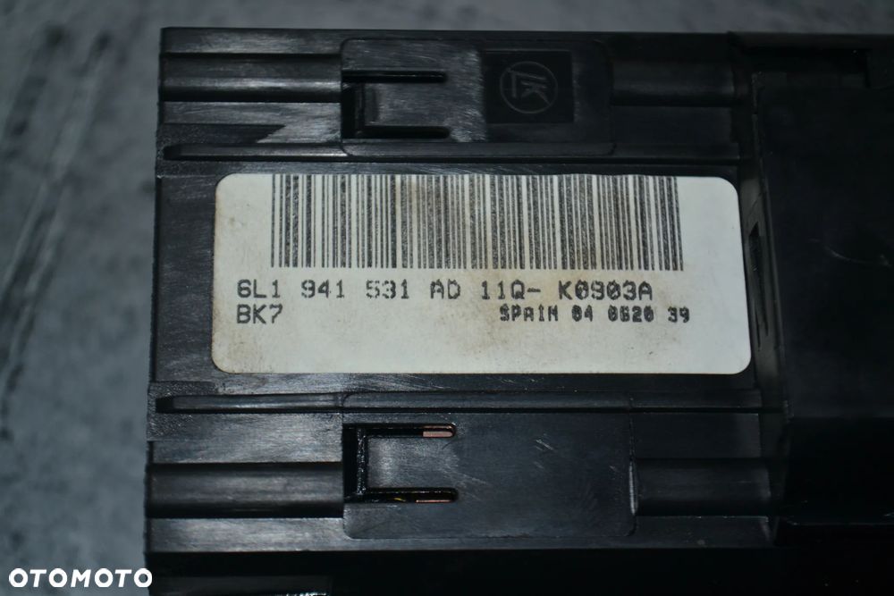 SEAT IBIZA 6L PRZEŁĄCZNIK WŁĄCZNIK ŚWIATEŁ 6L1941531AD - 3
