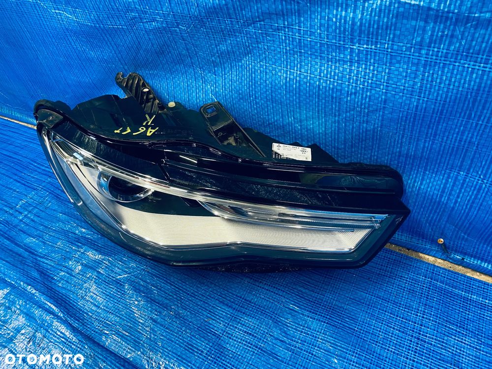 AUDI A6 C7 LIFT LAMPA PRAWA PRAWY PRZÓD PRZEDNIA XENON KSENON LED HELLA 4G0941044F EUROPA ORYGINAŁ - 7