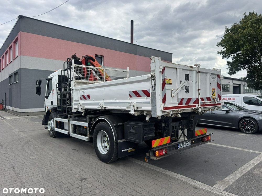 Renault D14 wywrotka 3 stronna, Hds palfinger pk 8501 - 5