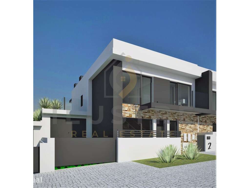 Moradia T4 Duplex com piscina na Sobreda - Modelo Chave na mão - Grande imagem: 5/7