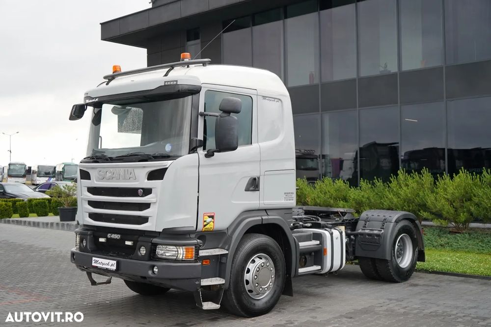 Scania G 450 / RETARDER / HIDRAULICĂ / CABINĂ JOSĂ / EURO 6 - 3