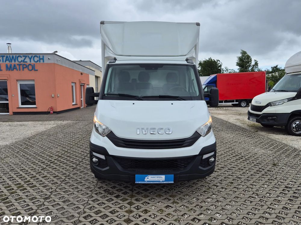 Iveco Daily 35C16, firana, kontener 8PAL, Winda 750KG, klimatyzacja, bliźniaki - 2